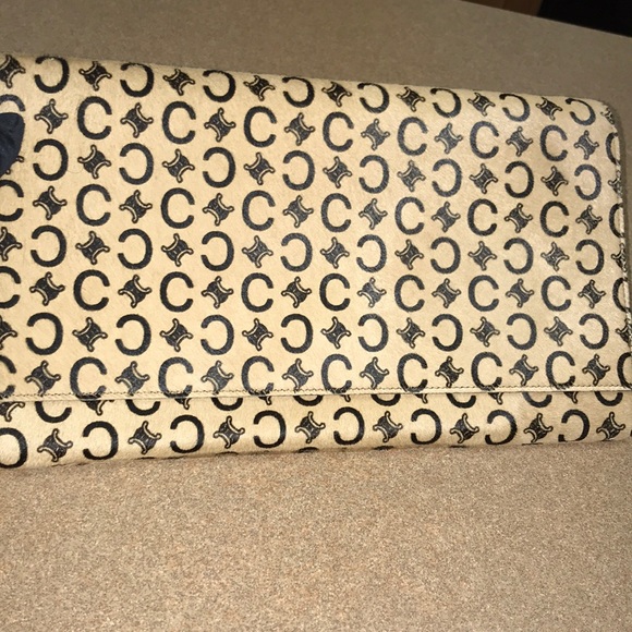 Celine  Exclusive Large Calf Hair Clutch Bag💥sale - Picture 1 of 8